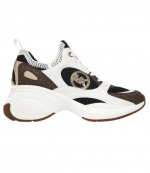 Brown Multi Zuma Knit Trainer