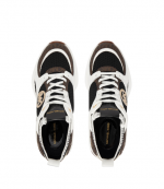 Brown Multi Zuma Knit Trainer