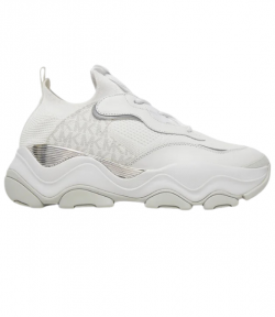 Bright White Atlas Knit Trainer