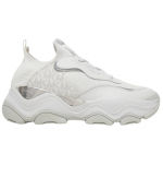 Bright White Atlas Knit Trainer