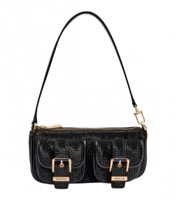 Black Zoe Pouchette