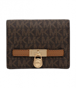 Brown Hamilton Moderne Sm Compact Wallet