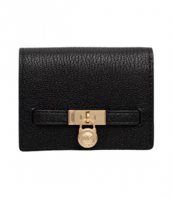 Black Hamilton Moderne Sm Compact Wallet