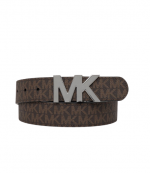 Reversible Logo Brown Buckle Belt