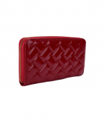 Red Patent/Leather Kensington Zip Around W