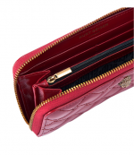 Red Patent/Leather Kensington Zip Around W