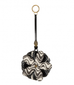 Black/White Flower Charm