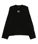 Black/White Y2K Crewneck