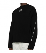 Black/White Y2K Crewneck