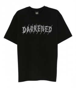 Black/Red/White Darkened Type Tee