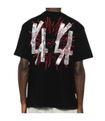 Black/Red/White Darkened Type Tee