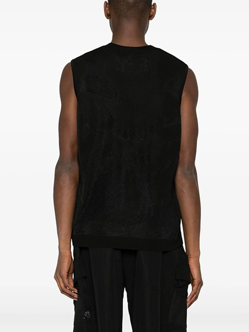 Black Knit Vest