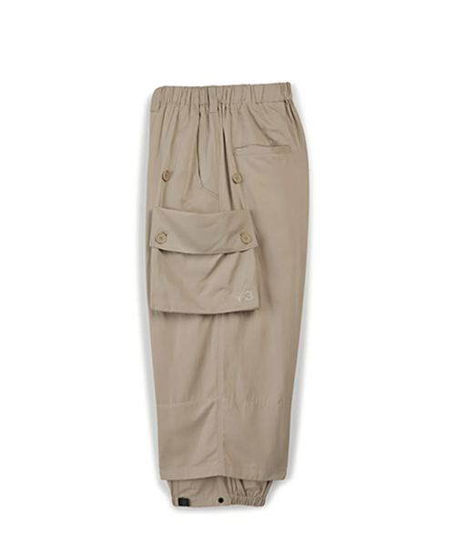 Cuffed Twill Pants