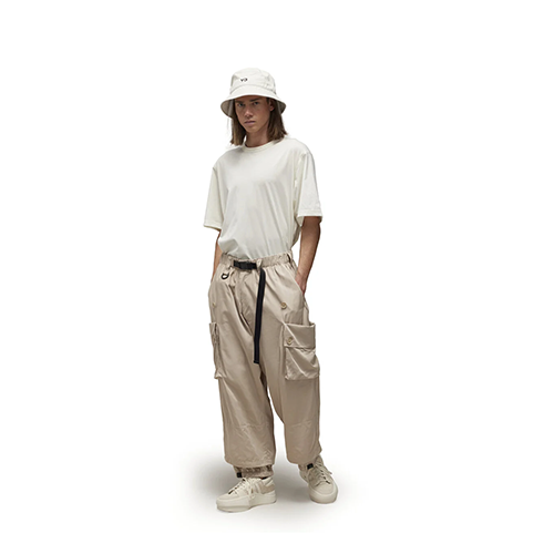 Cuffed Twill Pants