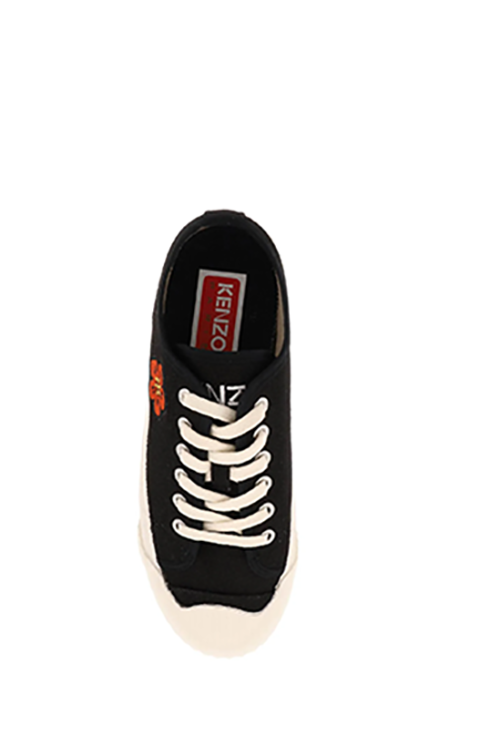 Black Low Top Kenzo School Sneakers