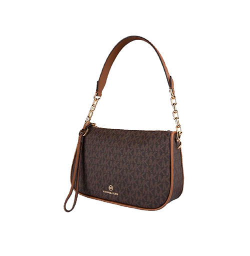 Large Brown Acorn Pouchette