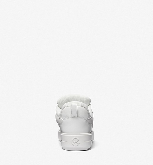 Rumi Optic White Lace Up Sneakers