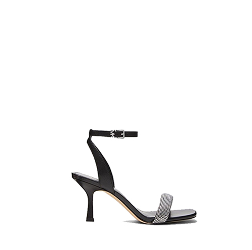 Black Carrie Sandal