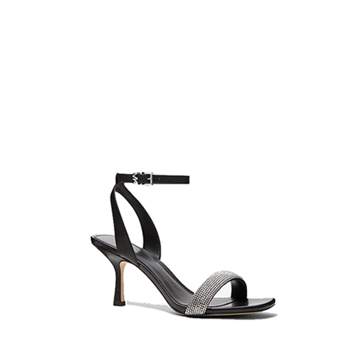 Black Carrie Sandal