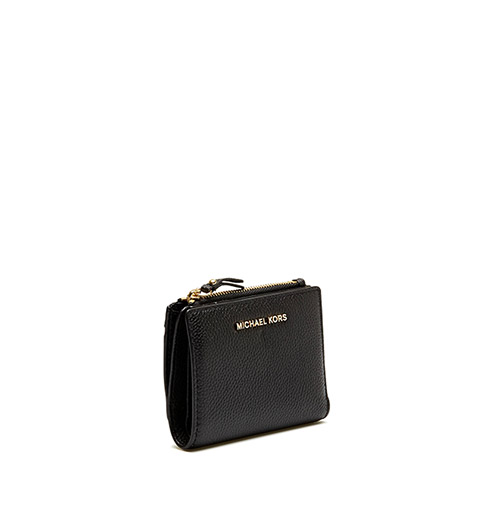 Jet Set Black Small Wallet