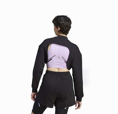 Adidas x Stella McCartney Crewneck Crop Sweatshirt