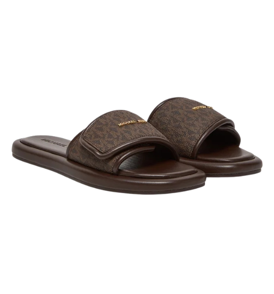 Brown Suki Flat Slide