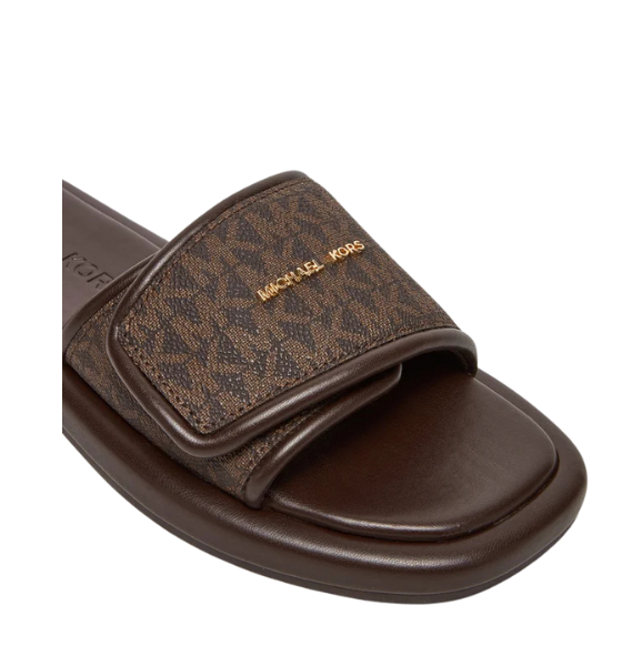Brown Suki Flat Slide