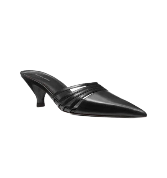 Black Haisley Mule Pump
