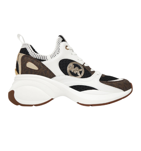 Brown Multi Zuma Knit Trainer