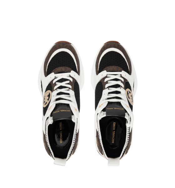 Brown Multi Zuma Knit Trainer