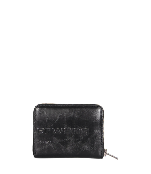 Black Punch Compact Wallet