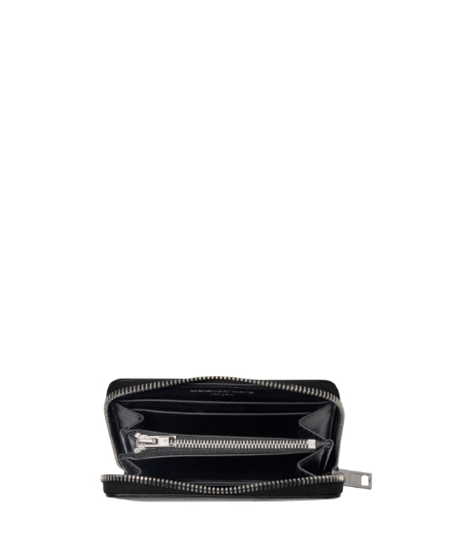 Black Punch Compact Wallet