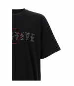 Black/White/Red Plus Minus Tee