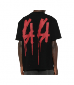 Black/Red Drip Tee