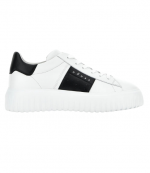 White/Black H-Stripes Allacciato Banda