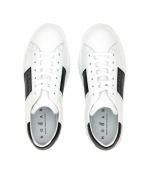 White/Black H-Stripes Allacciato Banda