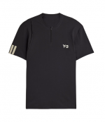 Y-3 X US OPEN Black Zip T-shirt