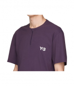 Y-3 X US OPEN Purple Zip T-shirt