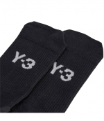 Y-3 X US OPEN Black Ten Crew Socks