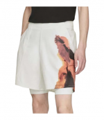 Y-3 X US OPEN Beige Shorts & Tight