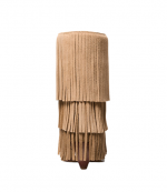 Husk Fringe Leather Jayla Heeled Bootie