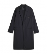 Black M Nylon Coat