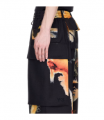Black/Multicolor M Aop Cargo Pants