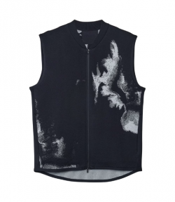 Black Reflective M Run Vest