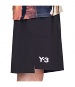 Black Y-3 Tennis Pro Ergo Shorts