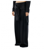Mid Rise Boxer BlackPant W/ Prestyled Shirt