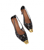 Regent Open Black Fabric Court