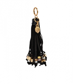 Black Tassel Beads Charm