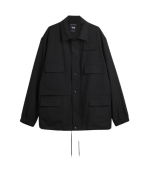 Black Y-3 Sport Uniform Coach Jacket