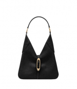 Black Leather Cornelia Bag